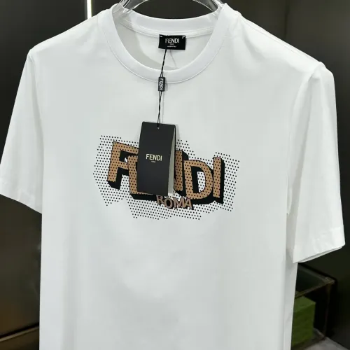 Replica Fendi T-Shirts Short Sleeved For Men #1469930 $68.00 USD for Wholesale