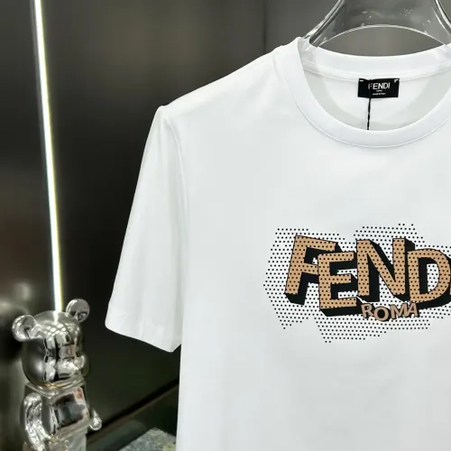 Replica Fendi T-Shirts Short Sleeved For Men #1469930 $68.00 USD for Wholesale