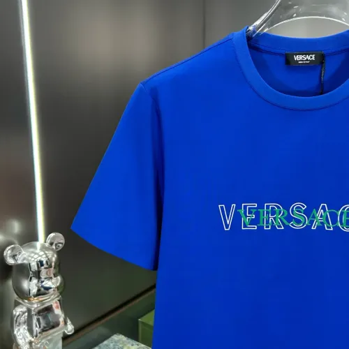 Replica Versace T-Shirts Short Sleeved For Men #1469936 $68.00 USD for Wholesale