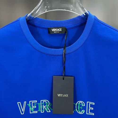Replica Versace T-Shirts Short Sleeved For Men #1469936 $68.00 USD for Wholesale