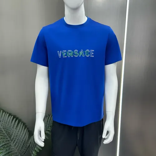 Replica Versace T-Shirts Short Sleeved For Men #1469936 $68.00 USD for Wholesale