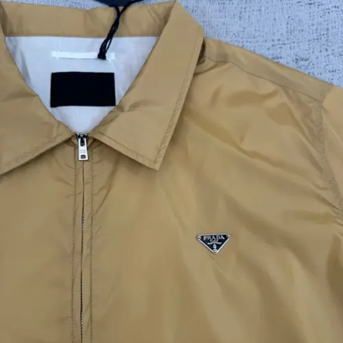 Replica Prada Jackets Short Sleeved For Men #1469956 $80.00 USD for Wholesale