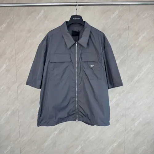 Cheap Prada Jackets Short Sleeved For Men #1469957, $$80.00 USD On Prada Jackets