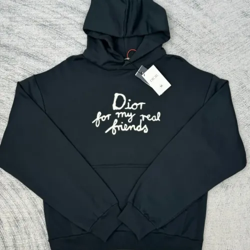 Replica Christian Dior Hoodies Long Sleeved For Unisex #1469966 $72.00 USD for Wholesale