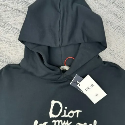Replica Christian Dior Hoodies Long Sleeved For Unisex #1469966 $72.00 USD for Wholesale