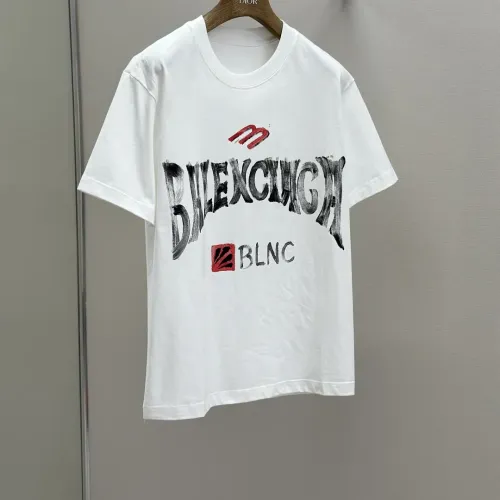 Replica Balenciaga T-Shirts Short Sleeved For Men #1469972 $42.00 USD for Wholesale