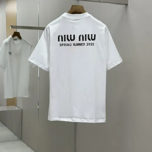 Replica MIU MIU T-Shirts Short Sleeved For Men #1469981 $42.00 USD for Wholesale