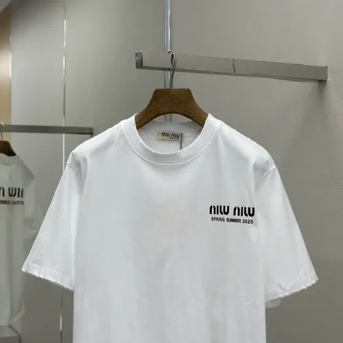 Replica MIU MIU T-Shirts Short Sleeved For Men #1469981 $42.00 USD for Wholesale