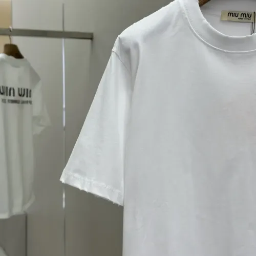 Replica MIU MIU T-Shirts Short Sleeved For Men #1469981 $42.00 USD for Wholesale