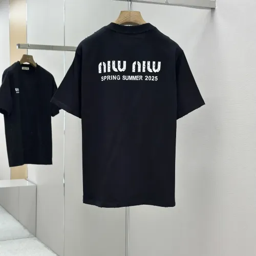 Replica MIU MIU T-Shirts Short Sleeved For Men #1469982 $42.00 USD for Wholesale