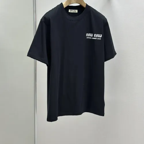 Replica MIU MIU T-Shirts Short Sleeved For Men #1469982 $42.00 USD for Wholesale