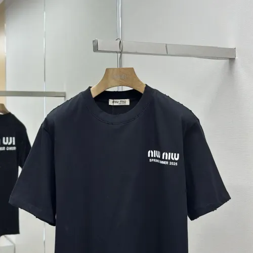 Replica MIU MIU T-Shirts Short Sleeved For Men #1469982 $42.00 USD for Wholesale