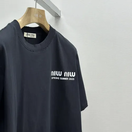 Replica MIU MIU T-Shirts Short Sleeved For Men #1469982 $42.00 USD for Wholesale