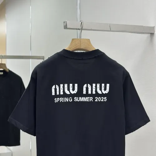 Replica MIU MIU T-Shirts Short Sleeved For Men #1469982 $42.00 USD for Wholesale