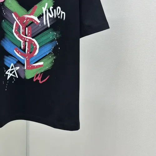 Replica Yves Saint Laurent YSL T-shirts Short Sleeved For Men #1469986 $42.00 USD for Wholesale