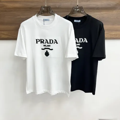 Replica Prada T-Shirts Short Sleeved For Men #1469993 $42.00 USD for Wholesale