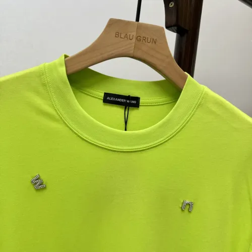 Replica Alexander Wang T-Shirts Short Sleeved For Men #1469998 $42.00 USD for Wholesale