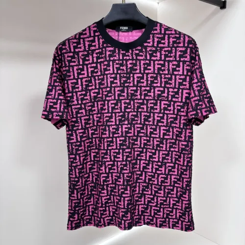 Cheap Fendi T-Shirts Short Sleeved For Men #1470015, $$60.00 USD On Fendi T-Shirts