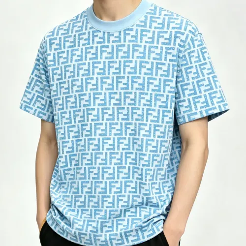 Replica Fendi T-Shirts Short Sleeved For Men #1470016 $60.00 USD for Wholesale