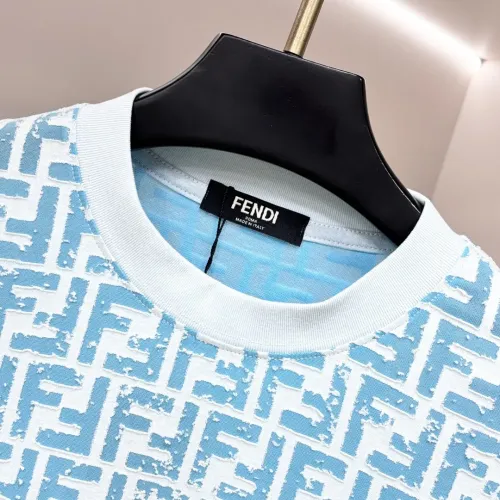 Replica Fendi T-Shirts Short Sleeved For Men #1470016 $60.00 USD for Wholesale