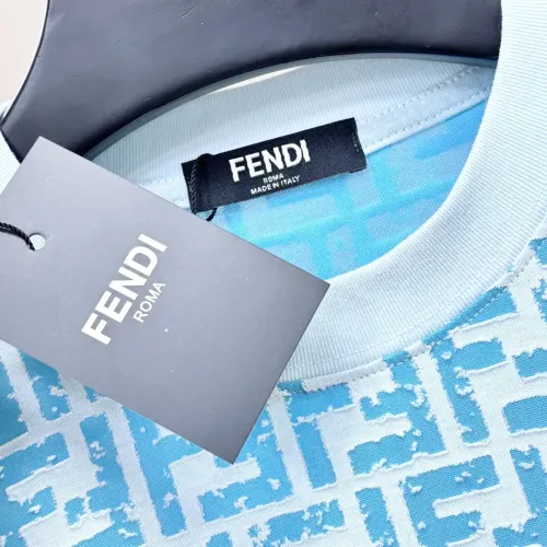Replica Fendi T-Shirts Short Sleeved For Men #1470016 $60.00 USD for Wholesale