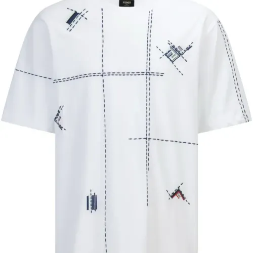 Cheap Fendi T-Shirts Short Sleeved For Unisex #1470038, $$52.00 USD On Fendi T-Shirts
