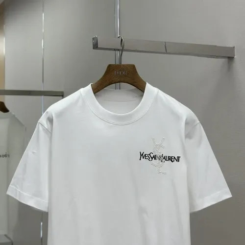 Replica Yves Saint Laurent YSL T-shirts Short Sleeved For Men #1470068 $60.00 USD for Wholesale
