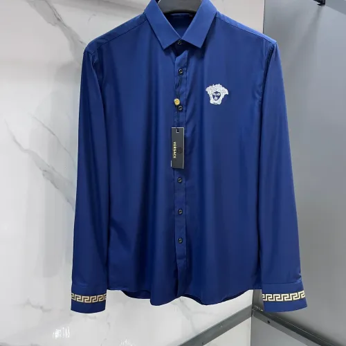 Cheap Versace Shirts Long Sleeved For Men #1470077, $$82.00 USD On Versace Shirts