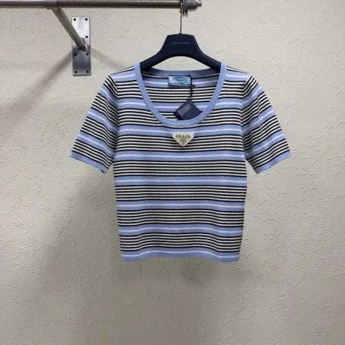 Cheap Prada T-Shirts Short Sleeved For Women #1470100, $$60.00 USD On Prada T-Shirts