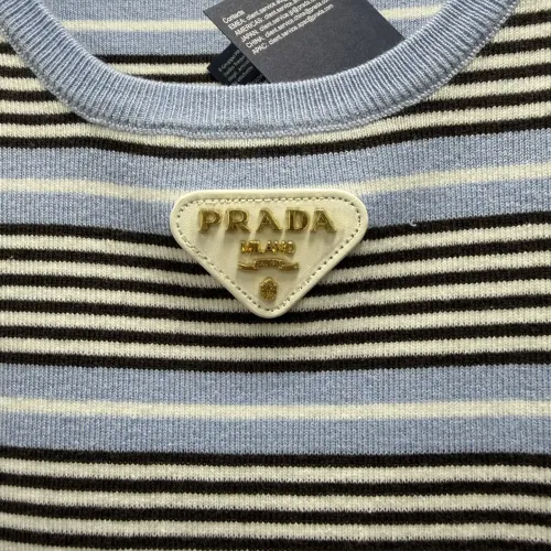 Replica Prada T-Shirts Short Sleeved For Women #1470100 $60.00 USD for Wholesale