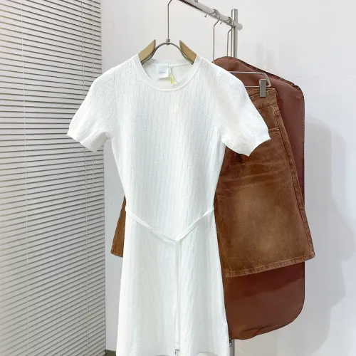 Cheap Christian Dior Dresses Short Sleeved For Women #1470105, $$118.00 USD On Christian Dior Dresses