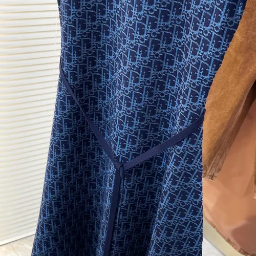Replica Christian Dior Dresses Short Sleeved For Women #1470107 $118.00 USD for Wholesale