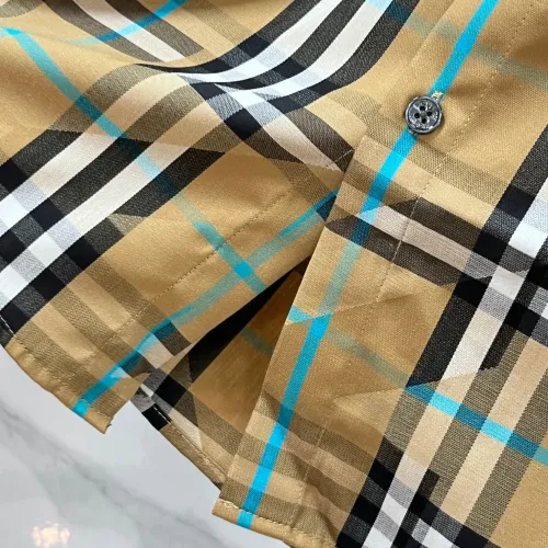 Replica Burberry Shirts Short Sleeved For Men #1470116 $82.00 USD for Wholesale