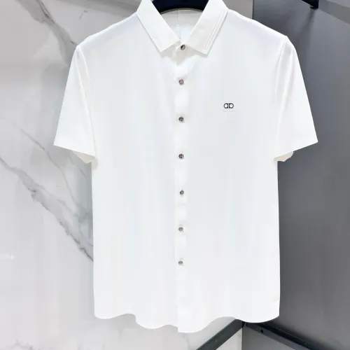 Cheap Salvatore Ferragamo Shirts Short Sleeved For Men #1470123, $$76.00 USD On Salvatore Ferragamo Shirts
