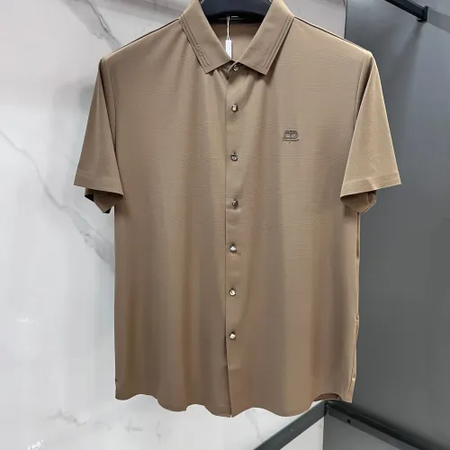 Cheap Salvatore Ferragamo Shirts Short Sleeved For Men #1470124, $$76.00 USD On Salvatore Ferragamo Shirts