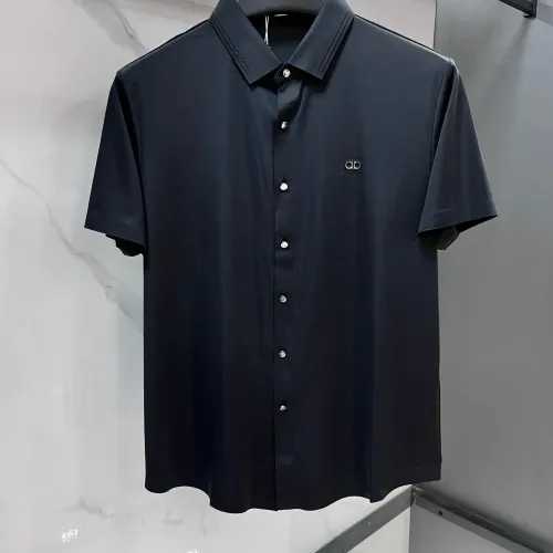 Cheap Salvatore Ferragamo Shirts Short Sleeved For Men #1470125, $$76.00 USD On Salvatore Ferragamo Shirts
