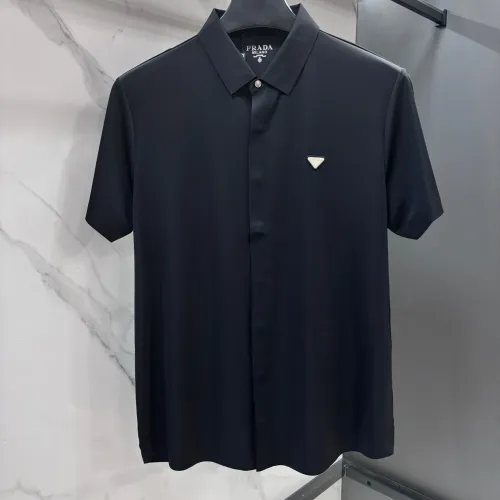 Cheap Prada Shirts Short Sleeved For Men #1470128, $$76.00 USD On Prada Shirts