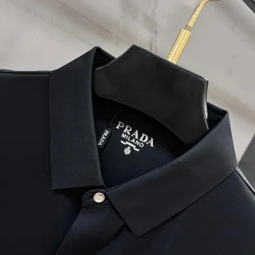 Replica Prada Shirts Short Sleeved For Men #1470128 $76.00 USD for Wholesale