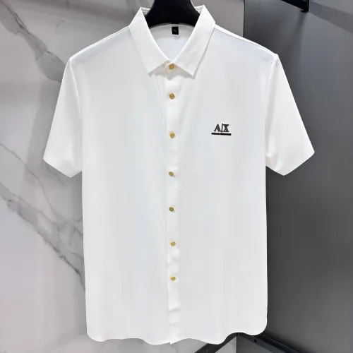 Cheap Armani Shirts Short Sleeved For Men #1470138, $$76.00 USD On Armani Shirts