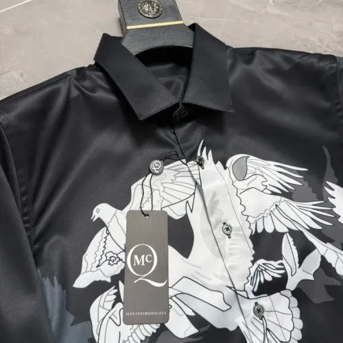 Replica Alexander McQueen Shirts Long Sleeved For Men #1470231 $64.00 USD for Wholesale