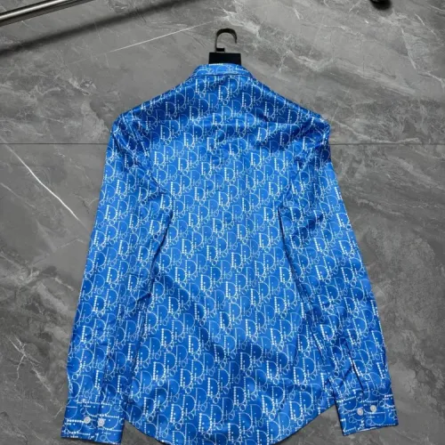 Replica Christian Dior Shirts Long Sleeved For Men #1470244 $64.00 USD for Wholesale
