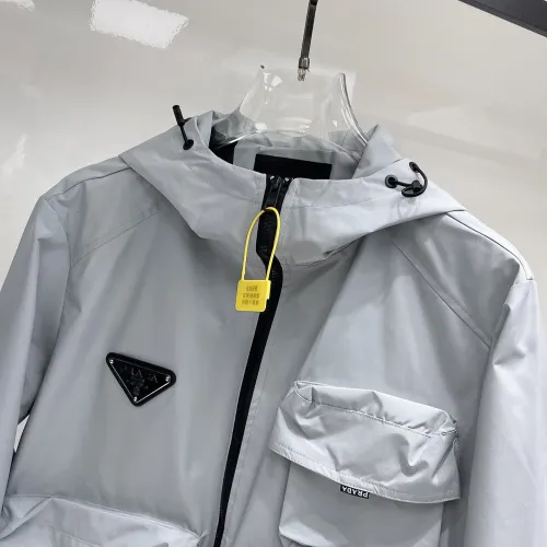 Replica Prada Jackets Long Sleeved For Men #1470271 $115.00 USD for Wholesale