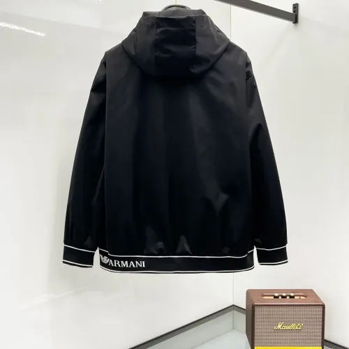 Replica Armani Jackets Long Sleeved For Men #1470273 $115.00 USD for Wholesale