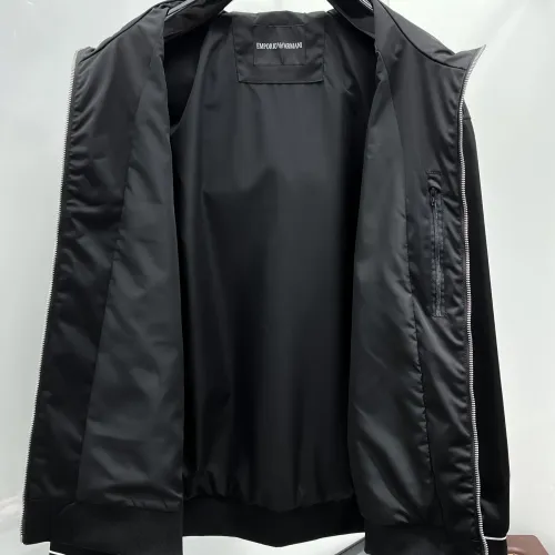 Replica Armani Jackets Long Sleeved For Men #1470273 $115.00 USD for Wholesale