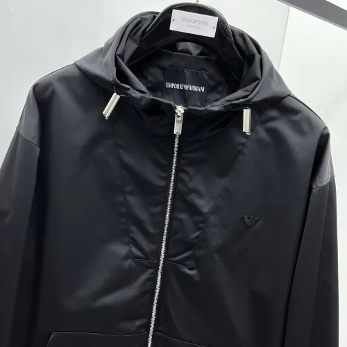 Replica Armani Jackets Long Sleeved For Men #1470273 $115.00 USD for Wholesale