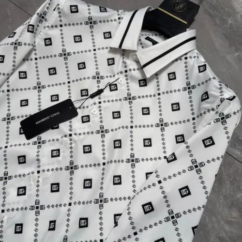 Replica Dolce & Gabbana D&G Shirts Long Sleeved For Men #1470282 $64.00 USD for Wholesale