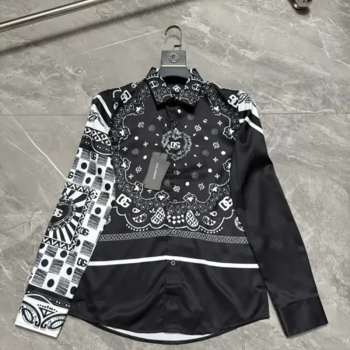 Cheap Dolce &amp; Gabbana D&amp;G Shirts Long Sleeved For Men #1470287, $$64.00 USD On Dolce &amp; Gabbana D&amp;G Shirts