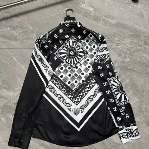 Replica Dolce & Gabbana D&G Shirts Long Sleeved For Men #1470287 $64.00 USD for Wholesale