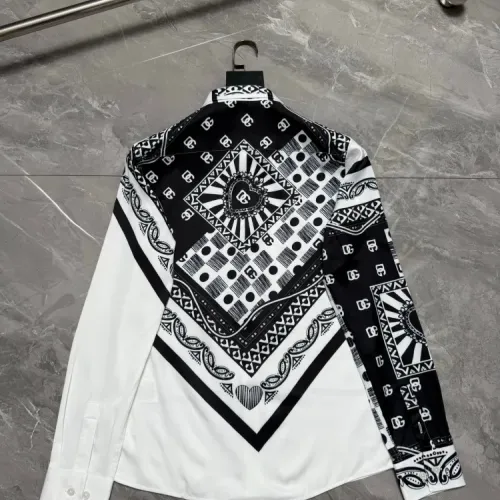 Replica Dolce & Gabbana D&G Shirts Long Sleeved For Men #1470288 $64.00 USD for Wholesale