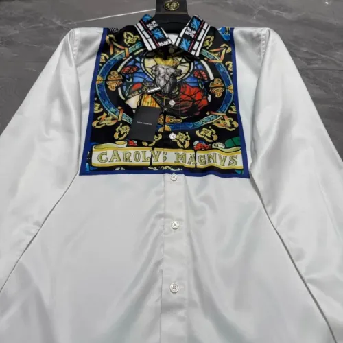 Replica Dolce & Gabbana D&G Shirts Long Sleeved For Men #1470290 $64.00 USD for Wholesale